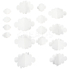 Felt 3D Colud Hanging Ceiling Ornaments HJEW-WH20010-07B-1