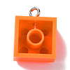 Resin Pendants RESI-E017-A16-2