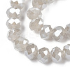 Electroplate Glass Beads Strands EGLA-A034-J8mm-A15-2