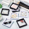 6Pcs 2 Styles Square Transparent 3D Floating Frame Display OBOX-TA0001-01-7