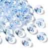 Baking Paint Transparent Glass Beads DGLA-S116-01I-1