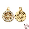 925 Sterling Silver Micro Pave Cubic Zirconia Charms STER-I010-10G-3