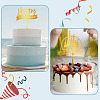 3Pcs 3 Styles Acrylic Cake Toppers FIND-TA0010-38B-8