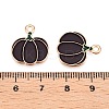 Thanksgiving Day Theme Alloy Enamel Pendants ENAM-T020-35L-3