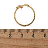 304 Stainless Steel Cuff Rings for Women RJEW-D285-01G-Y-3