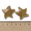 Natural Topaz Jade Carved Cabochons G-Q190-04C-3
