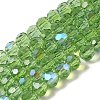 Electroplate Transparent Glass Beads Strands LS-EGLA-A035-T6mm-L09-1
