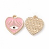 Alloy Enamel Pendants ENAM-K066-08B-2