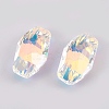 K9 Glass Rhinestone Pendants GLAA-K034-C02-A-1