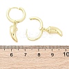 Chili Brass Hoop Earrings EJEW-Q015-17G-5