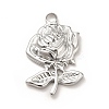Non-Tarnish 304 Stainless Steel Pendants LS-STAS-H172-04P-1