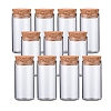 Empty Small Glass Cork Bottles AJEW-WH0035-03-3x6cm-3