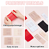 15Pcs 15 Style 2 Row x 2/3/4 Hook Polyester Underwear Bra Extenders DIY-BC0012-41-4