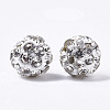 Pave Disco Ball Beads RB-T017-02-27-2