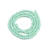 Electroplate Glass Beads Strands EGLA-A044-P1mm-A14-3