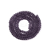 Transparent Glass Beads Strands EGLA-A044-T2mm-MD15-3