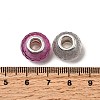 Faceted Resin European Beads RESI-C063-01J-3