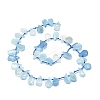 Raw Rough Natural Aquamarine Beads Strands G-E576-19-2