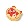 Cute Opaque Resin Cabochons RESI-G106-02B-2