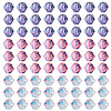 390Pcs 3 Colors Transparent Colours Glass Seed Beads GLAA-TA0003-76C-2