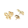 Ion Plating(IP) 304 Stainless Steel Stud Earring for Women LS-EJEW-I285-25G-2