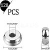 304 Stainless Steel Spacer Beads STAS-UN0008-14P-3