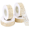 9M Hot Stamping Star Polyester Chiffon Ribbons OCOR-WH20018-11A-1