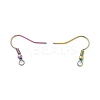 Ion Plating(IP) 304 Stainless Steel Earring Hooks STAS-F075-41MC-2
