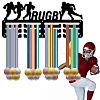 Sports Theme Iron Medal Hanger Holder Display Wall Rack ODIS-WH0055-234-7
