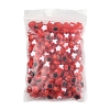 200Pcs 6 Styles Transparent & Opaque Acrylic Beads TACR-FS0001-54F-6