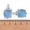 Gradient Color & Luminous Opaque Resin Pendants LS-RESI-S011-01A-5