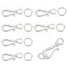 925 Sterling Silver Hook Clasps STER-PH0002-07-1