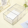 Acrylic Dustproof Drawer Storage Box AJEW-WH20066-001A-3