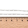 Brass Figaro Chain Necklaces for Women NJEW-B157-02P-6