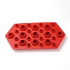 Diamond Shape Food Grade Silicone Molds LS-AJEW-E027-01-1