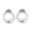 Non-Tarnish 304 Stainless Steel Linking Rings STAS-I202-10P-2