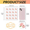 8 Sheets Plastic Waterproof Self-Adhesive Picture Stickers DIY-WH0428-056-2