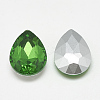 Pointed Back Glass Rhinestone Cabochons RGLA-T081-7x10mm-20-2