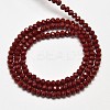 Faceted Rondelle Glass Beads Strands EGLA-J134-3x2mm-A02-2