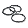 Glass Beaded Stretch Bracelets BJEW-D446-B-21-1