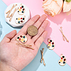 10Pcs 2 Styles Zinc Alloy Pendants FIND-YW0009-58-5