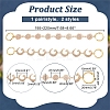 Sun & Moon with Star Shoe Decoration Chain FIND-AB00020-02-2