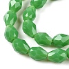 Opaque Solid Color Beads Strands EGLA-N013-P4mm-D04-3