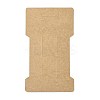 Kraft Paper Hair Clip Display Cards DIY-B061-06A-03-2