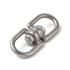 Non-Tarnish 304 Stainless Steel 8 Shape Swivel Clasps LS-STAS-S127-03P-01-2