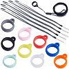 Rubber Lanyard Straps AJEW-CP0007-10-1