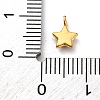 304 Stainless Steel Rhinestone Charms STAS-I331-26G-4