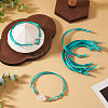 20Pcs Waxed Polyester Cord Bracelet Making AJEW-TAC00084-7