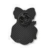 Hallowmas Ghost Enamel Rhinestone Lapel Pin Backs LS-JEWB-K018-34EB-2