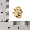 304 Stainless Steel Pendants STAS-S139-06G-03-3
